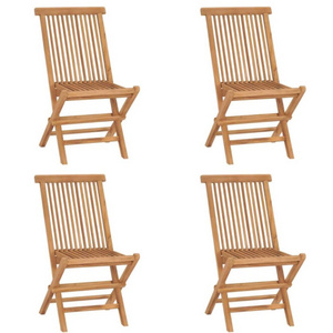 4 Pcs Patio Folding Chair  Camping Garden Chairs With Backrest,Outdoor Lawn Chair For Deck Garden Pool,