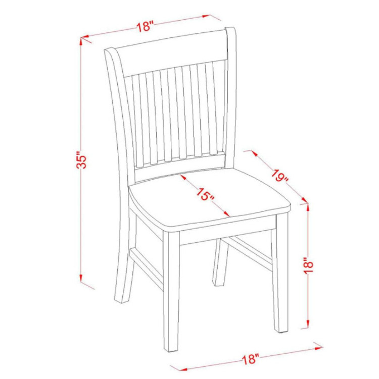 Customization Set Of 2  Oak Wood Hotel Chairs  Contracted Design Hotel Room Chairs Wooden Seat Chairs