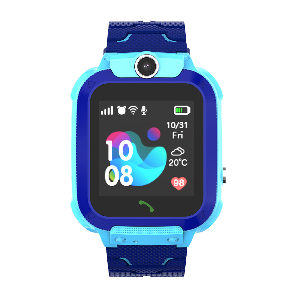 Hot selling gps tracker smart watch for kids monitor mobile phone ios android with google map no monthly fee TD27