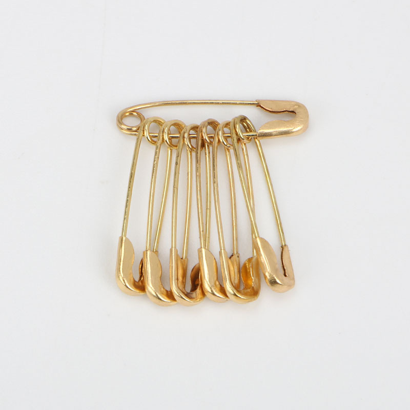 Wholesale Custom Size High Quality Metal Brass Safety Pin For Garment Accessory