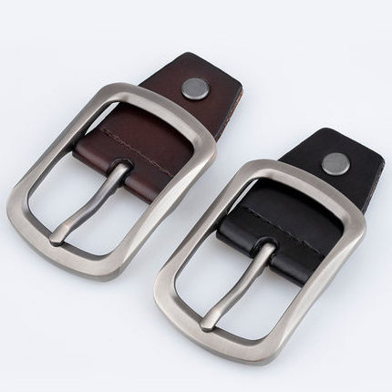 High Quality Wholesale custom Fashion Style Strap Belt Adjust Pin Buckle Metal Buckle for Belt