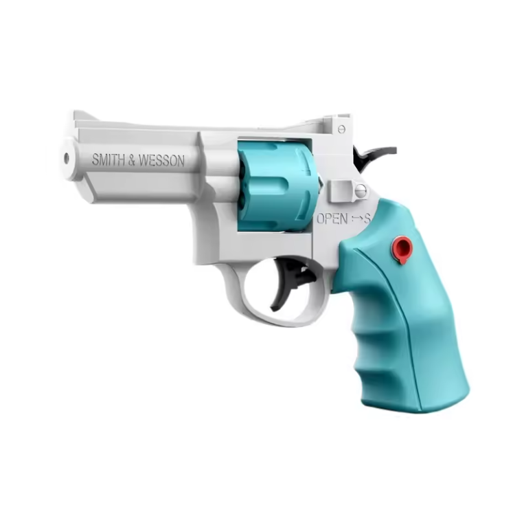 HT Hot Products Exploded Revolver Water Gun & Automatic Bore Toy Guns That Shoot Balls