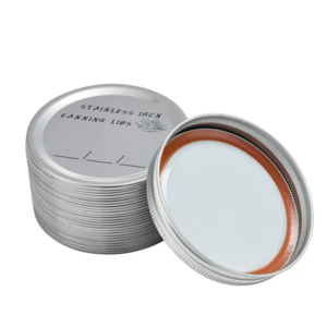 Sealing manufactured by wholesale factories extends food shelf life Canning lids