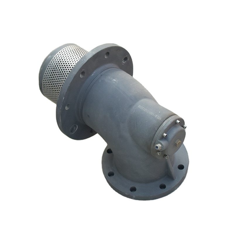 European standard aluminum alloy pneumatic fuel tanker foot valve