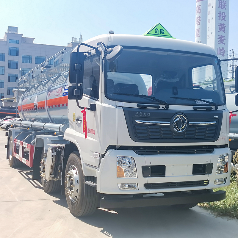 Dongfeng chemical liquid ammonia nitrogen transport tanker truck