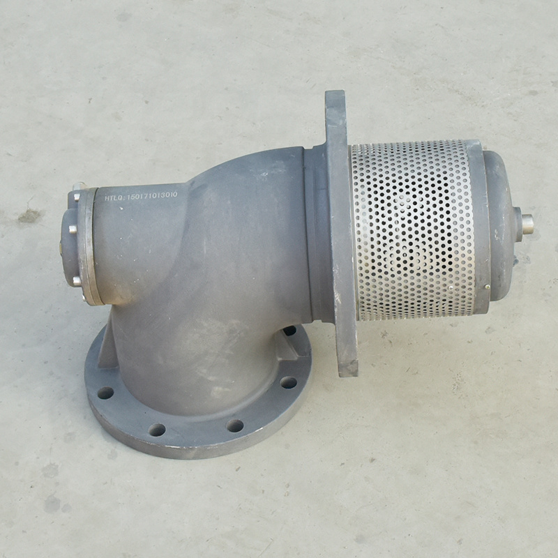 European standard aluminum alloy pneumatic fuel tanker foot valve