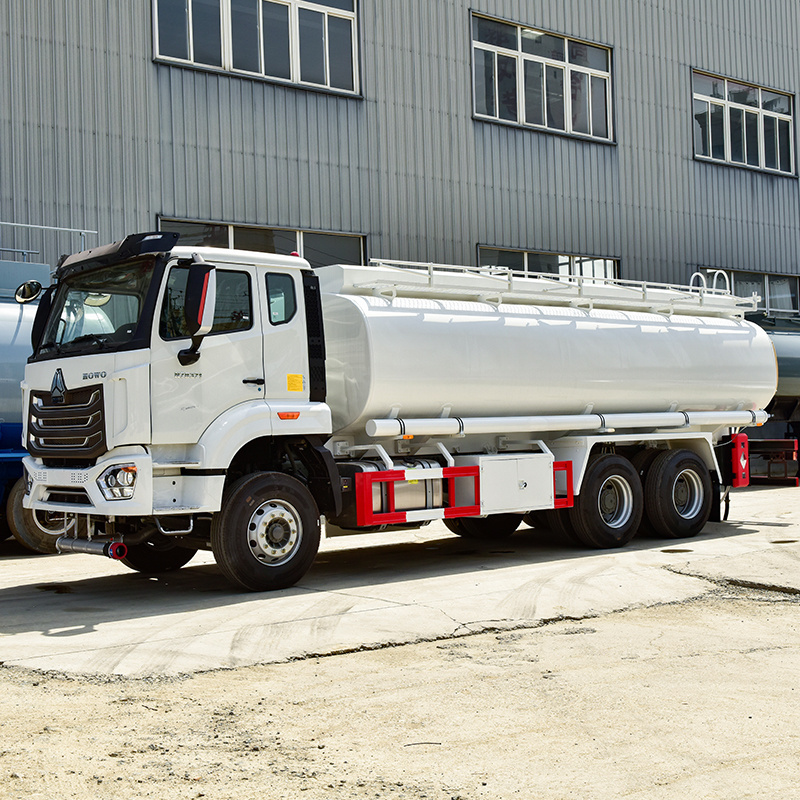 HOWO brand 16000 liters 20000 liters capacity 6x4 fuel tank truck oil tanker truck for sale