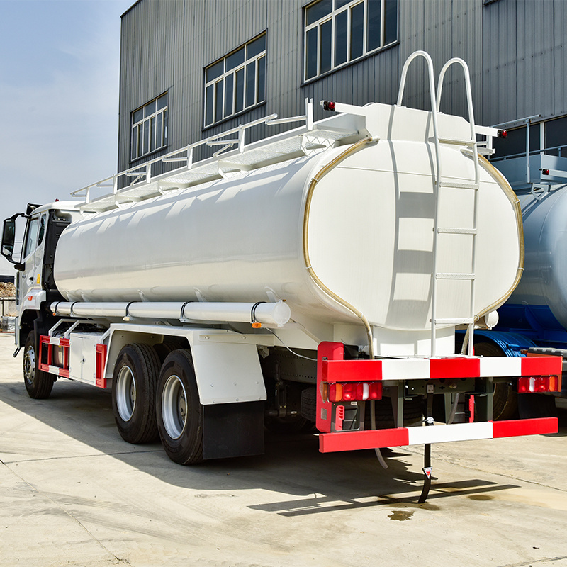 HOWO brand 16000 liters 20000 liters capacity 6x4 fuel tank truck oil tanker truck for sale