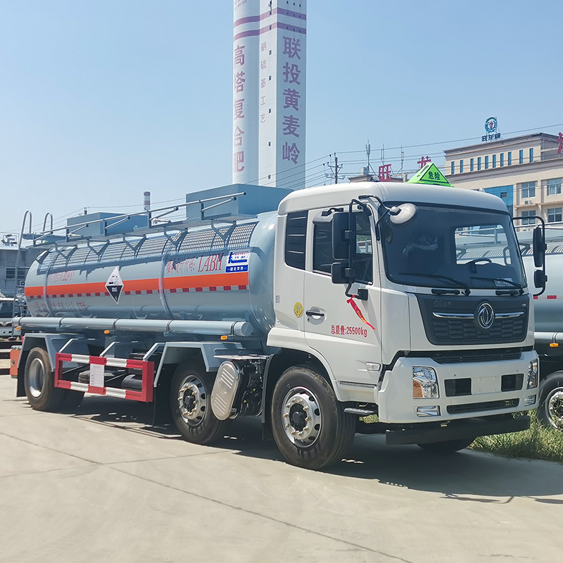 Dongfeng chemical liquid ammonia nitrogen transport tanker truck