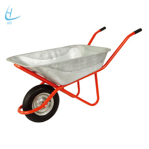 Double Pneumatic wheels wheel barrow for Russia market,RUSSIA WHEELBARROW