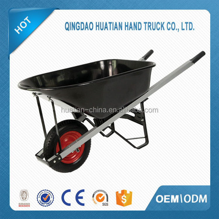 ISO9001 150KG agricultural tools and uses garden wheelbarrow