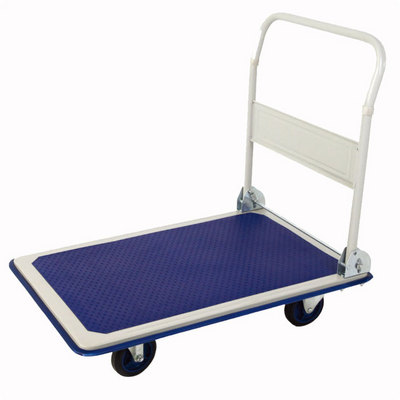 Plastic folding platform hand trolley & utility service cart