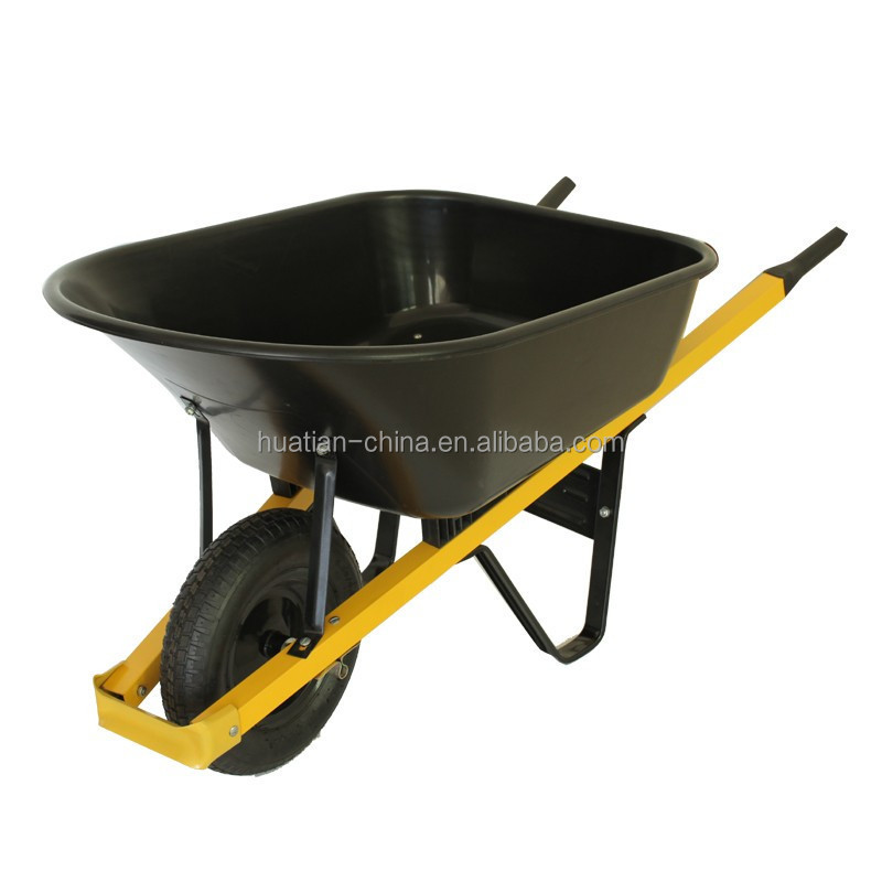 200KG Heavy Duty Plastic Tray Wheelbarrow