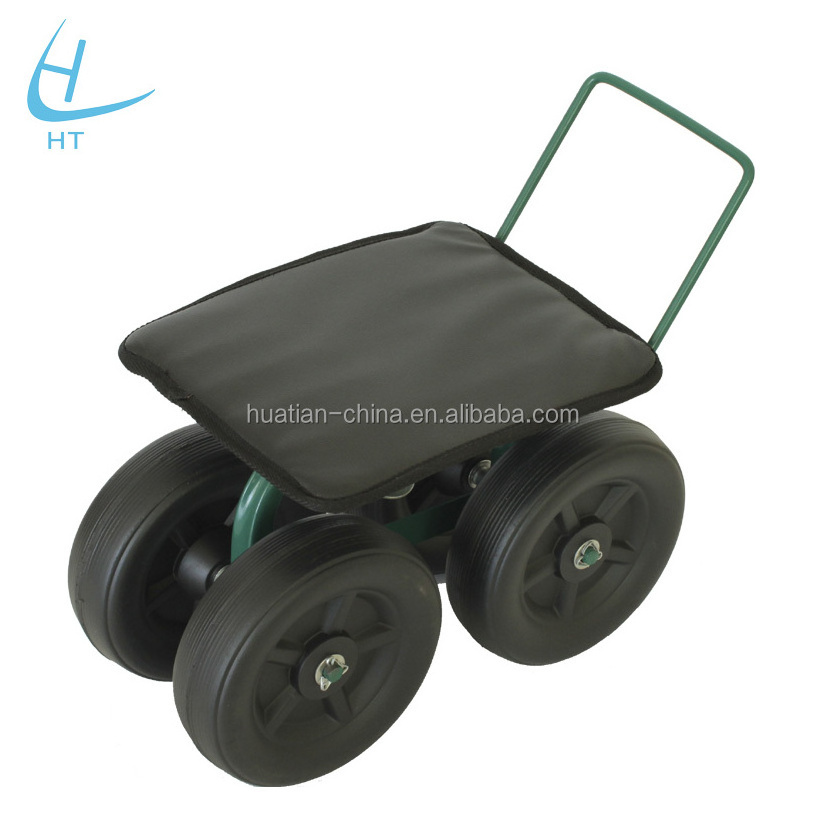 Rolling Garden Work Seat Cart TC4502E ,garden seat