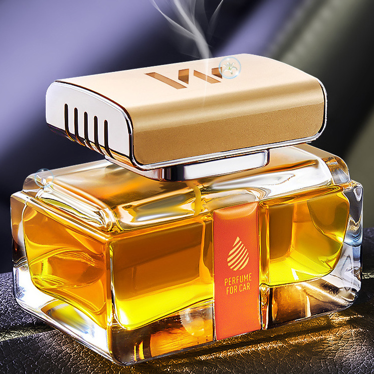 Huati Sifuli RubioAroma Wholesale Car Fragrance Glass Bottle Liquid Air Fresheners Custom Car Freshener perfume