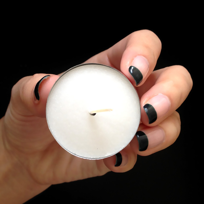 Factory Direct Selling Paraffin Wax 8 Hours Burning Unscented Tea Lights 100/pkg White Tealight Candles For Birthday Gift