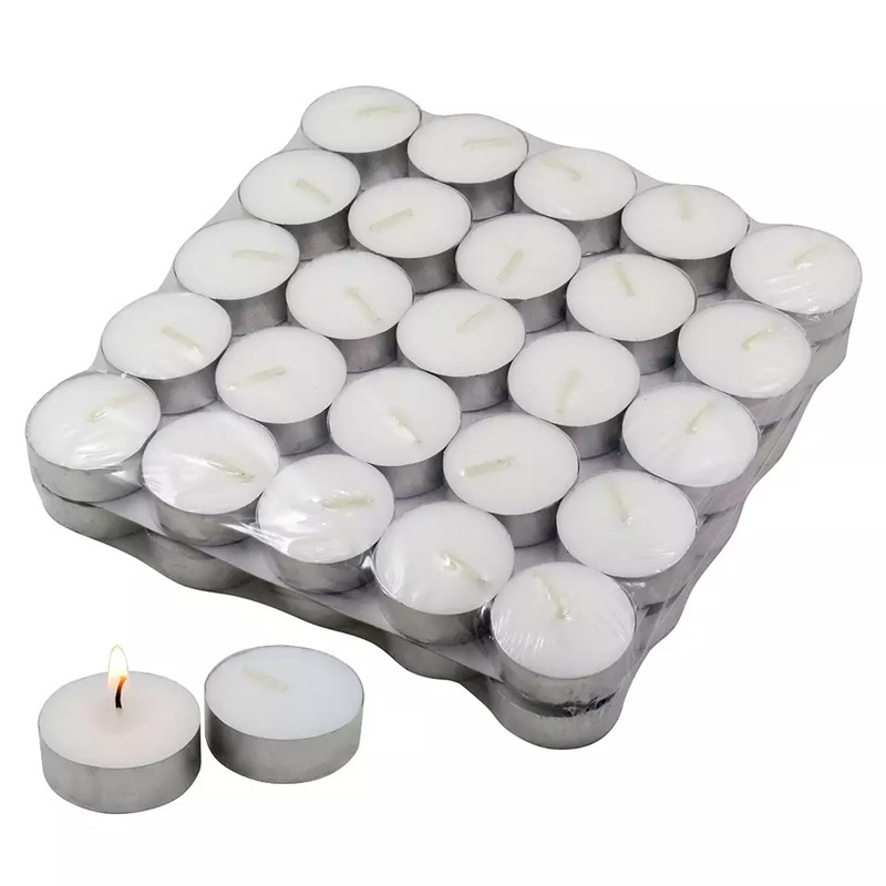 Private Label Tealight Candles Palm Wax 8 Hour Burning Tea Light Candles