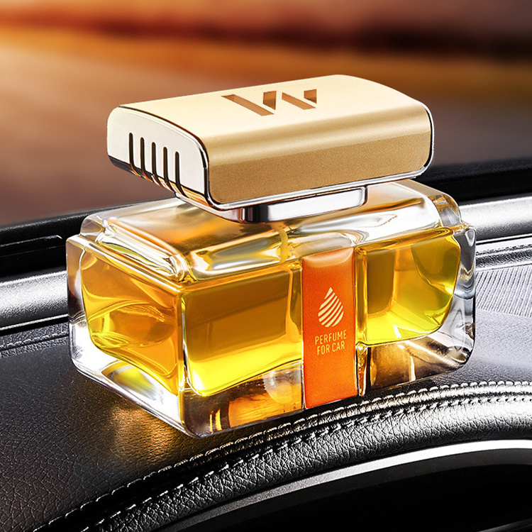 Huati Sifuli RubioAroma Wholesale Car Fragrance Glass Bottle Liquid Air Fresheners Custom Car Freshener perfume