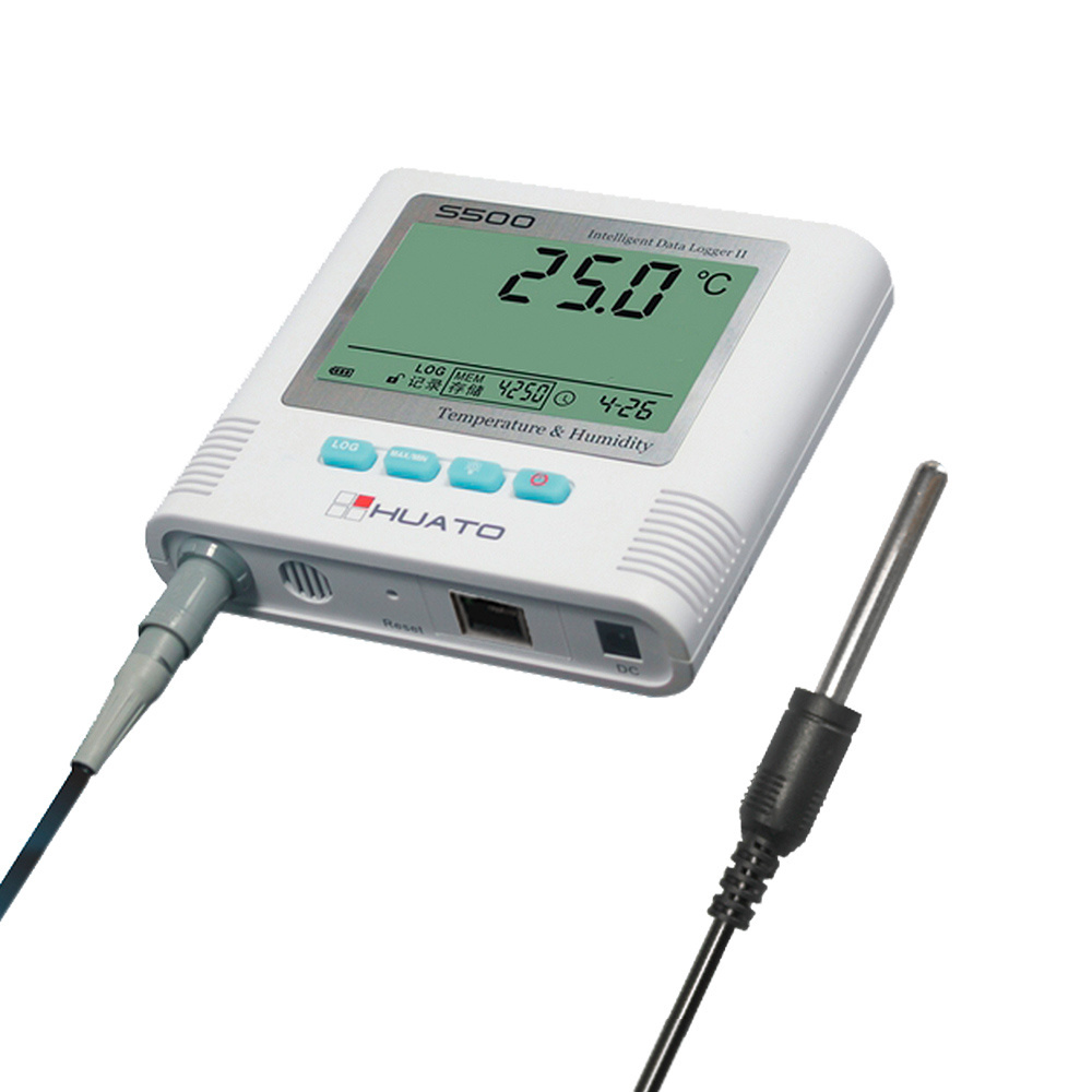 Ethernet thermometer data logger monitor solution for cold storage freezer