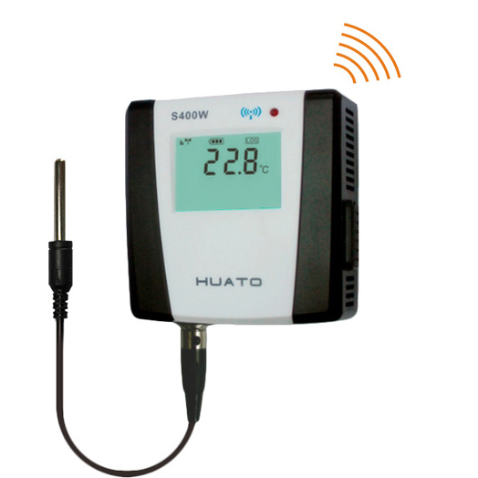 Wireless thermometer data logger monitor  system solution for freezer warehouse