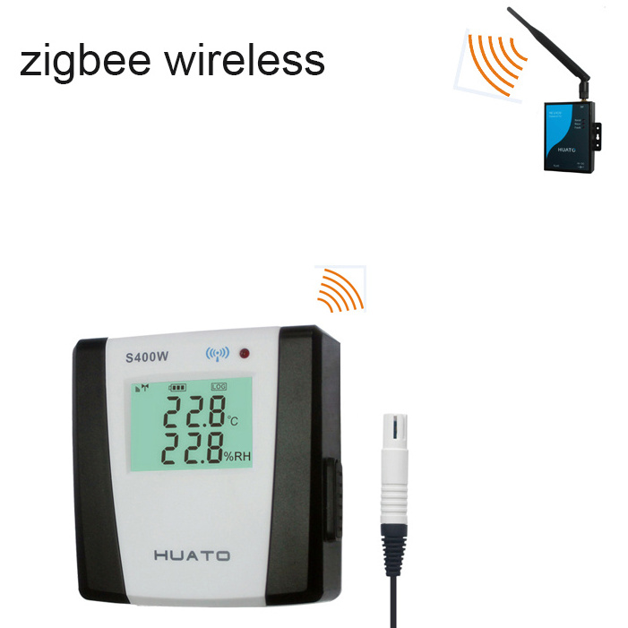 Wireless thermometer data logger monitor  system solution for freezer warehouse