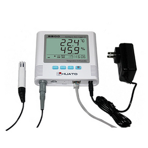 Ethernet thermometer data logger monitor solution for cold storage freezer