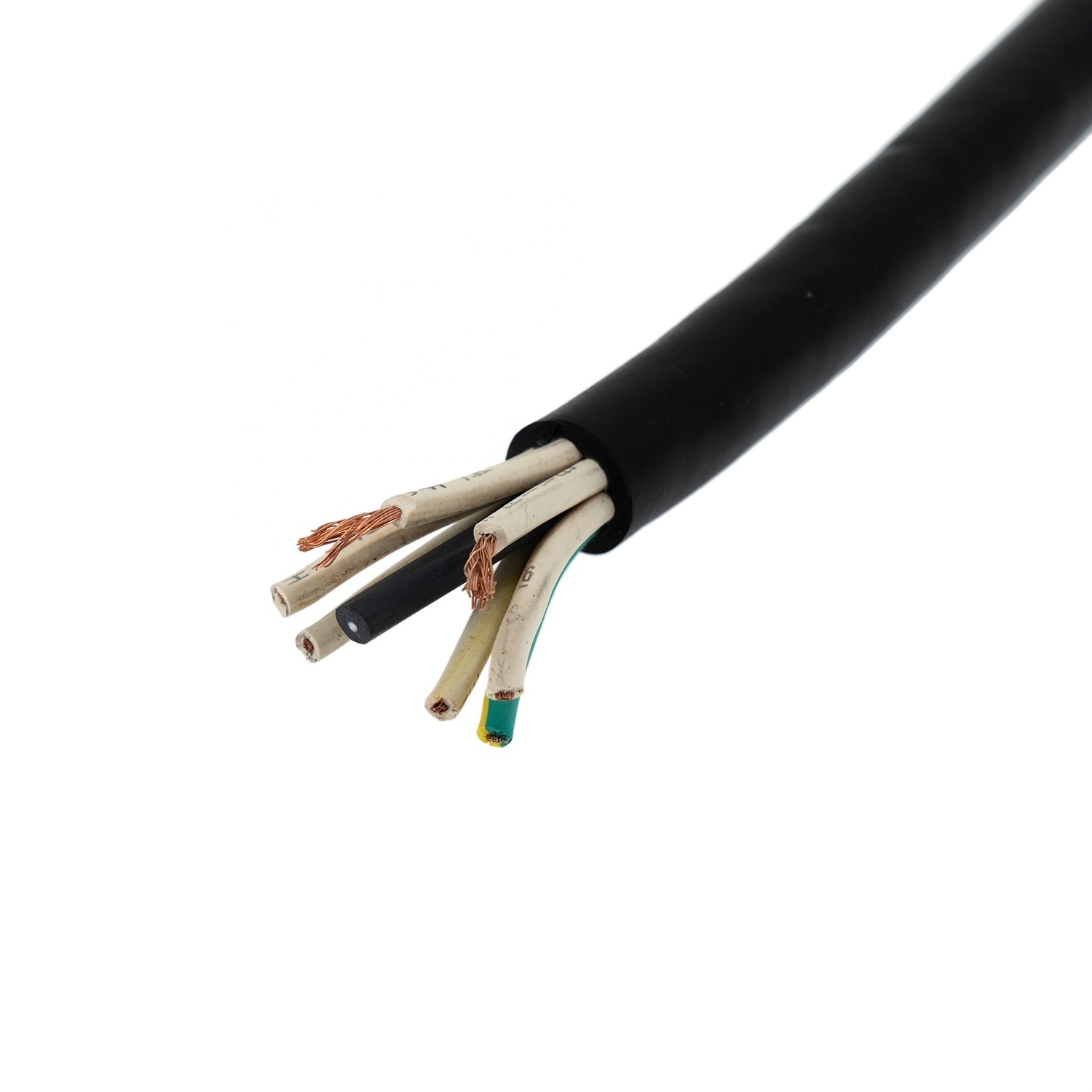 600V CUL UL 62 Soow sjow cable 10awg 12awg flexible copper conductor soow cord with black jacket