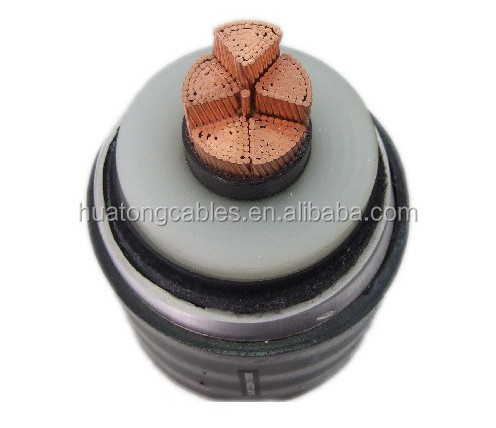 High voltage EHV  HV MV Cable  110KV 220KV 230KV 500KV copper conductor xlpe insulated power cable 1500mm2