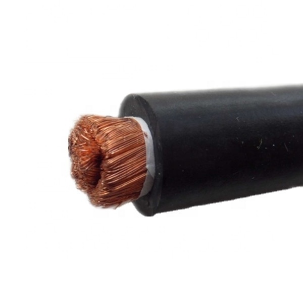 Flexible Cable Welding Cable UL Certification Rubber 10 Awg 2/0 Gauge Awg Copper Power Supply EPDM Stranded Cable Insulated 600V