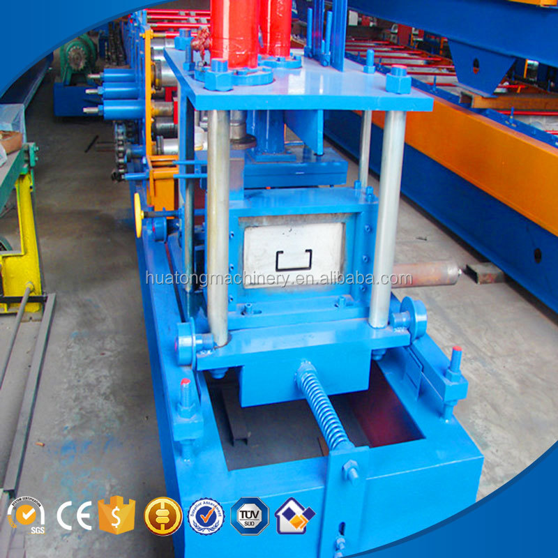 high speed C Channel Steel Roll Forming Machine/c z purlin roll forming machine