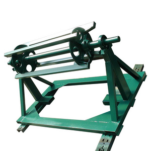 Uncoiler machine manual for roll forming machine