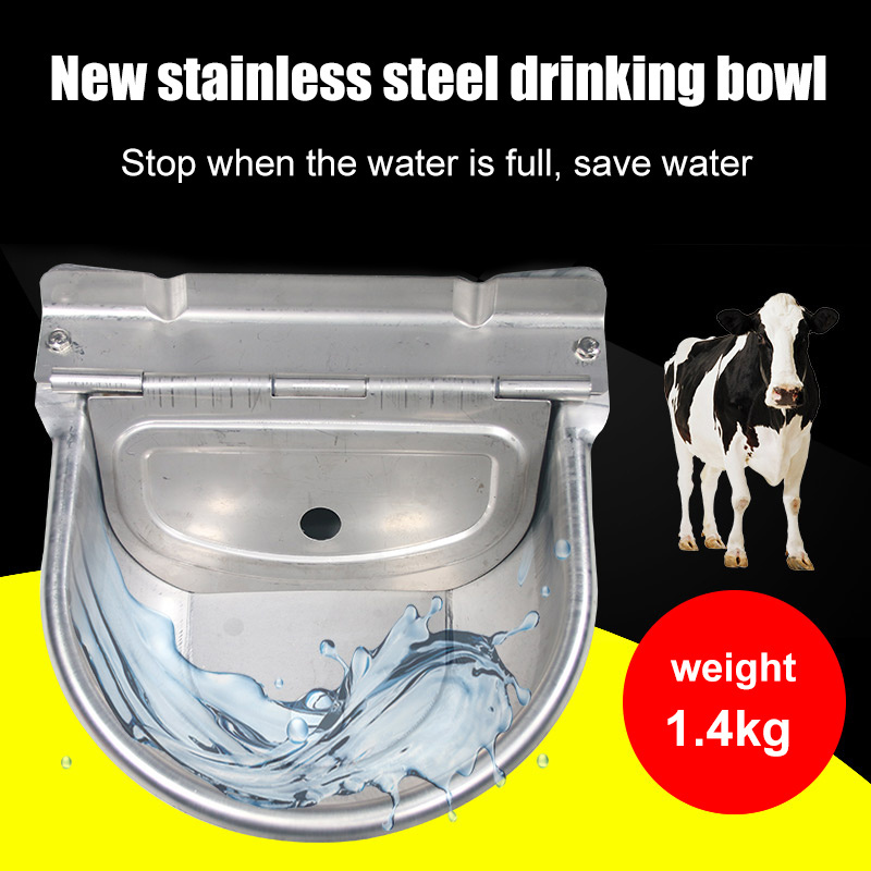 Good Price Automatic Pet Water Drinker Stainless Steel Bowl For Dogs Water Trough