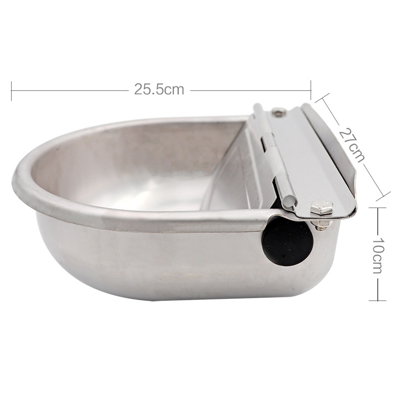 Good Price Automatic Pet Water Drinker Stainless Steel Bowl For Dogs Water Trough