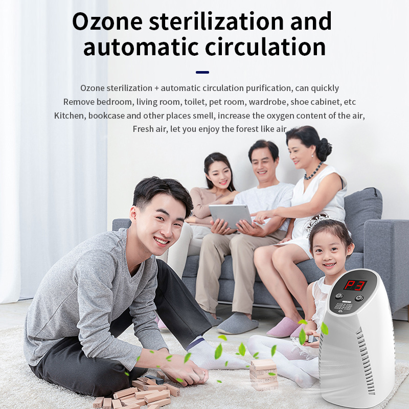 Portable Odor Eliminator Ozone Air Purifier for Home Office Use