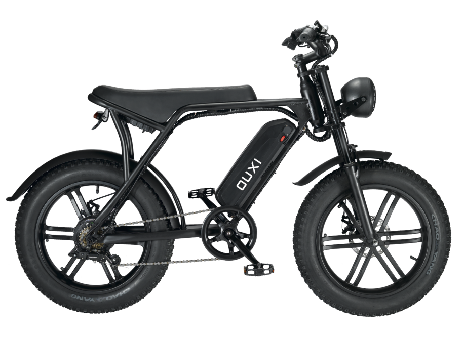 fat tire electric bike Original Ouxi V8 7 speed fat e-bikes in EU USA warehouse 48V 15ah battery fat bike