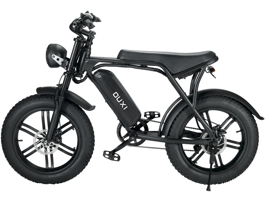 fat tire electric bike Original Ouxi V8 7 speed fat e-bikes in EU USA warehouse 48V 15ah battery fat bike