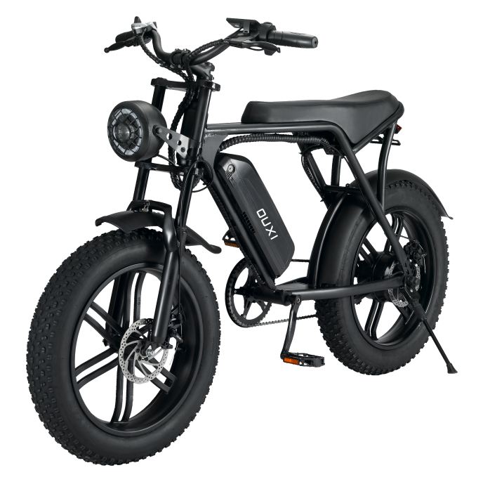 fat tire electric bike Original Ouxi V8 7 speed fat e-bikes in EU USA warehouse 48V 15ah battery fat bike