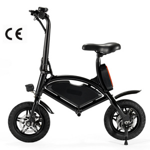 Hidden Battery Fat Tire Electric Pocket Bike 350w Folding Ebike 12 Inch