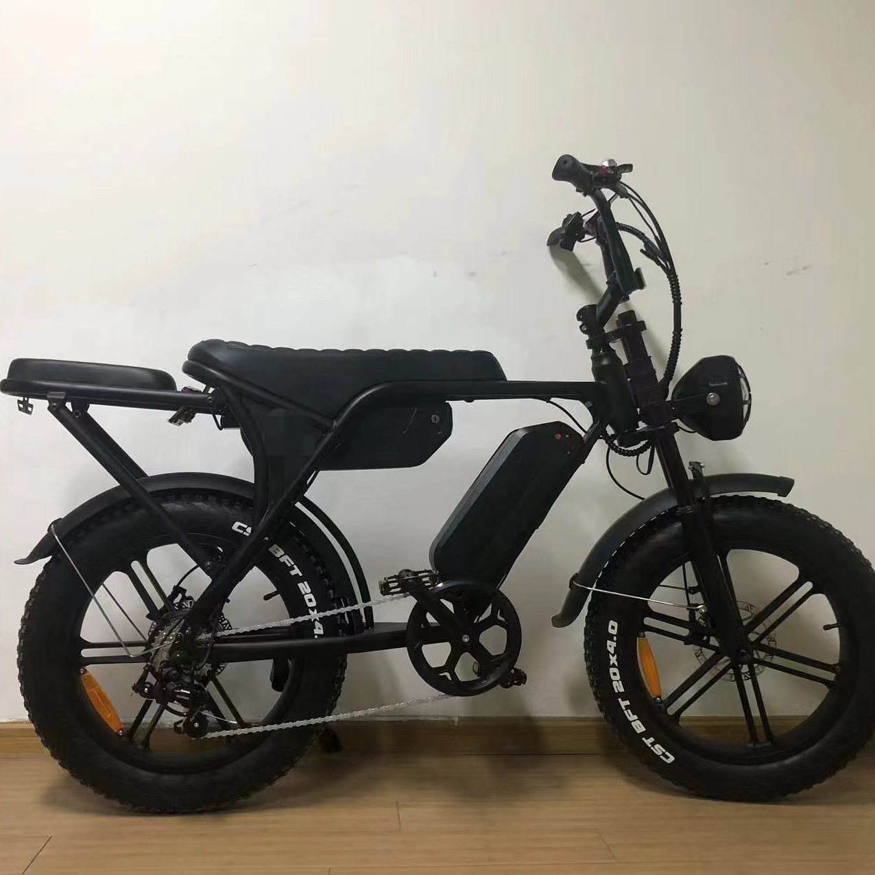 OUXI V8 Dual Battery E bike with 2 battery Rear Seat Fat Tire E bike 250w 500w 1000w