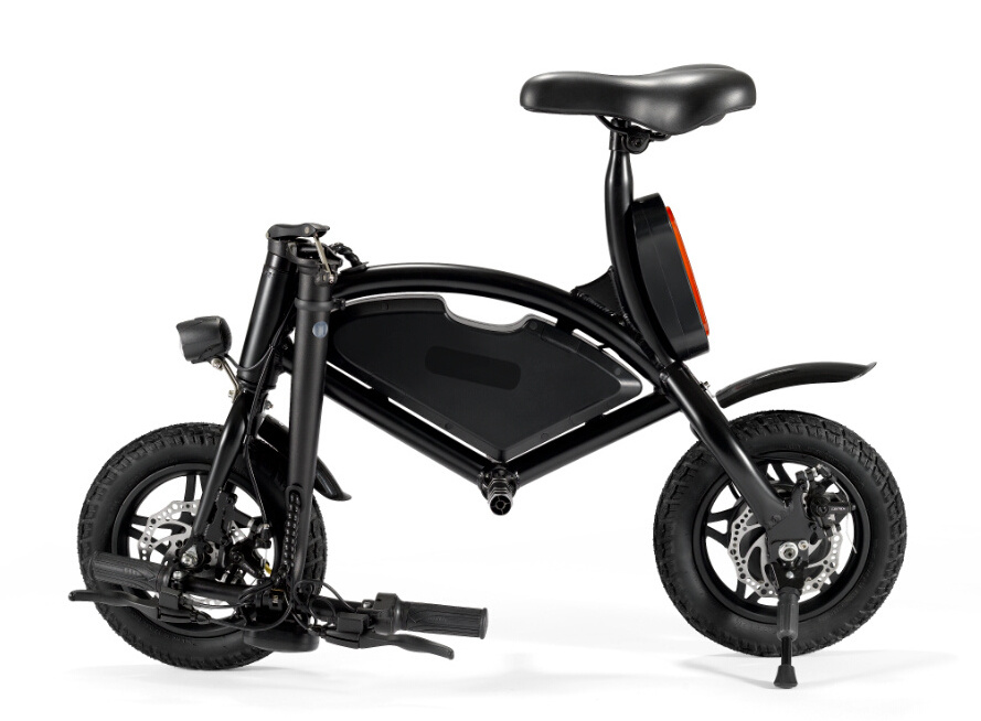 Hidden Battery Fat Tire Electric Pocket Bike 350w Folding Ebike 12 Inch