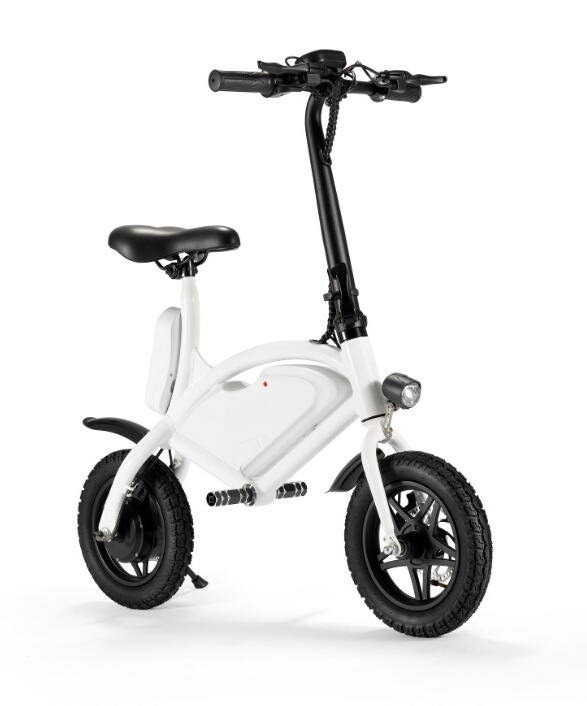 Hidden Battery Fat Tire Electric Pocket Bike 350w Folding Ebike 12 Inch