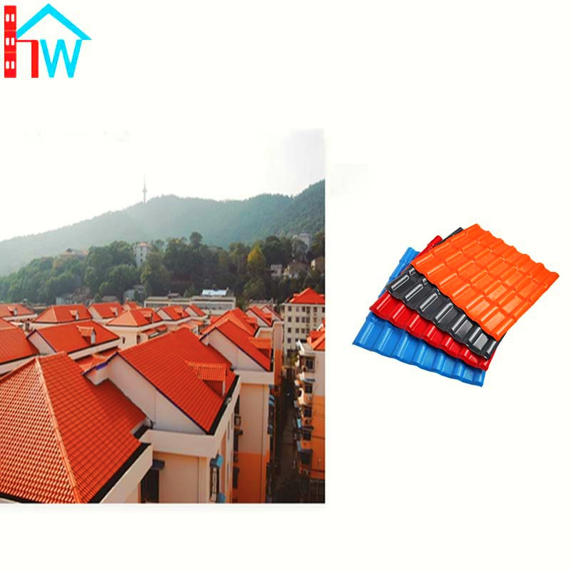 Factory outlet plastic corrugated upvc teja  lamina de pvc roof tiles sheet for sale