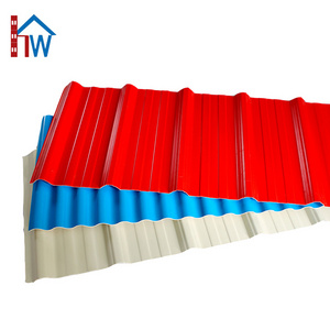 ASA pvc plastic polyester PC techos corrugated roof sheet teja de vidrio tipos de telhas de resina