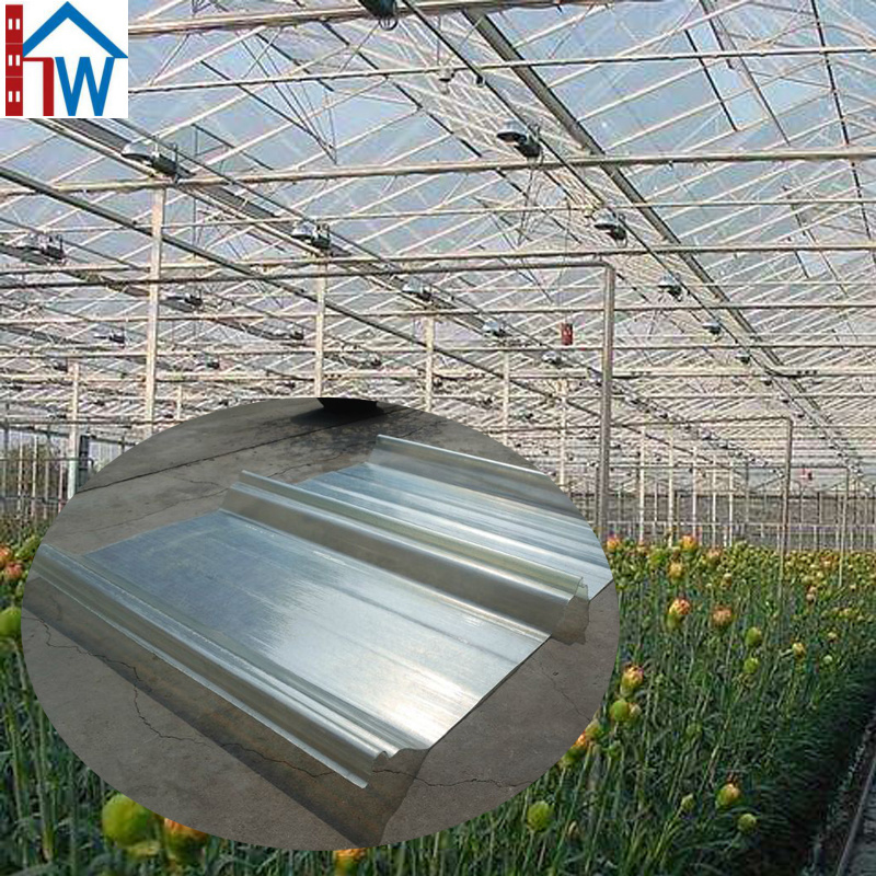 Greenhouse fiberglass transparent plastic roof tile