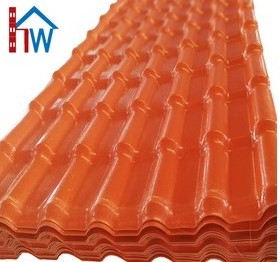 Factory outlet plastic corrugated upvc teja  lamina de pvc roof tiles sheet for sale