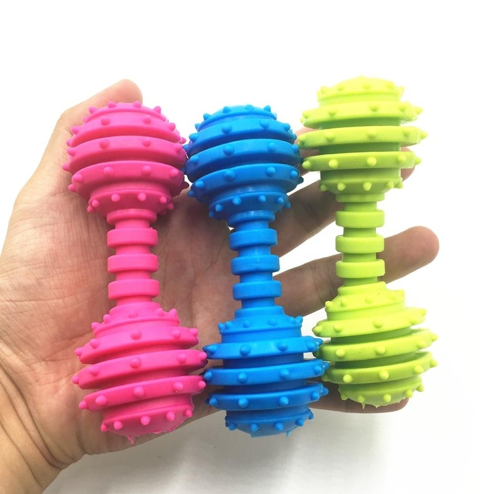 Wholesale Newest colorful bone shape TPR pet dog toy