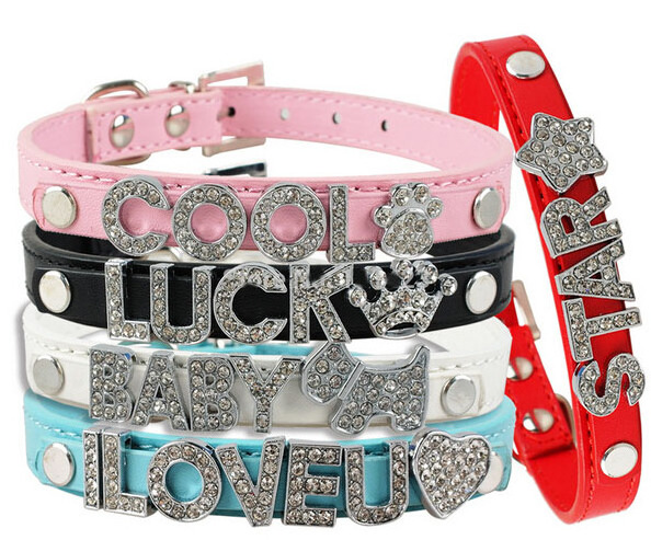 Wholesale personalized cheap dog collar for diy charm