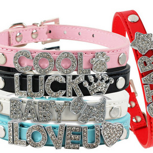 Wholesale personalized cheap dog collar for diy charm