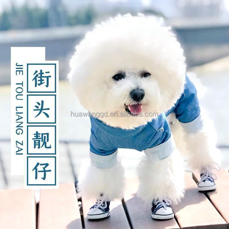 Wholesale Fashion pet jeans converse shoes, dogs accessories in China