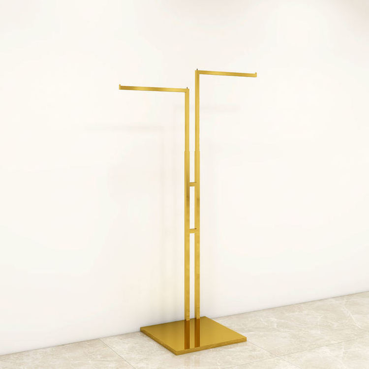 Wholesale clothing display rack store boutique clothes racks metal display stand